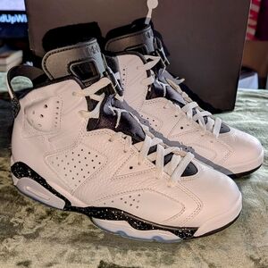 Air Jordan 6 Reverse Oreo 2024 New Size 7.5